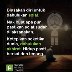 Stand by you. In Shaa Allah